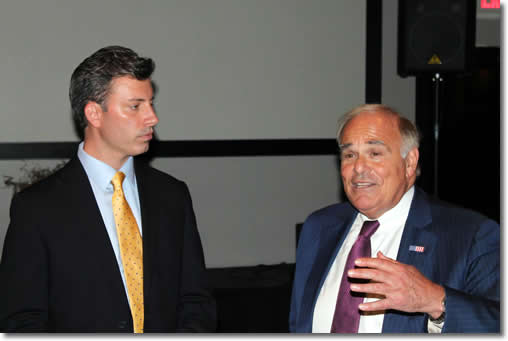 David McKenzie & Ed Rendell, Former Governor of Pennsylvania