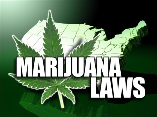 Marijuana Laws Sign