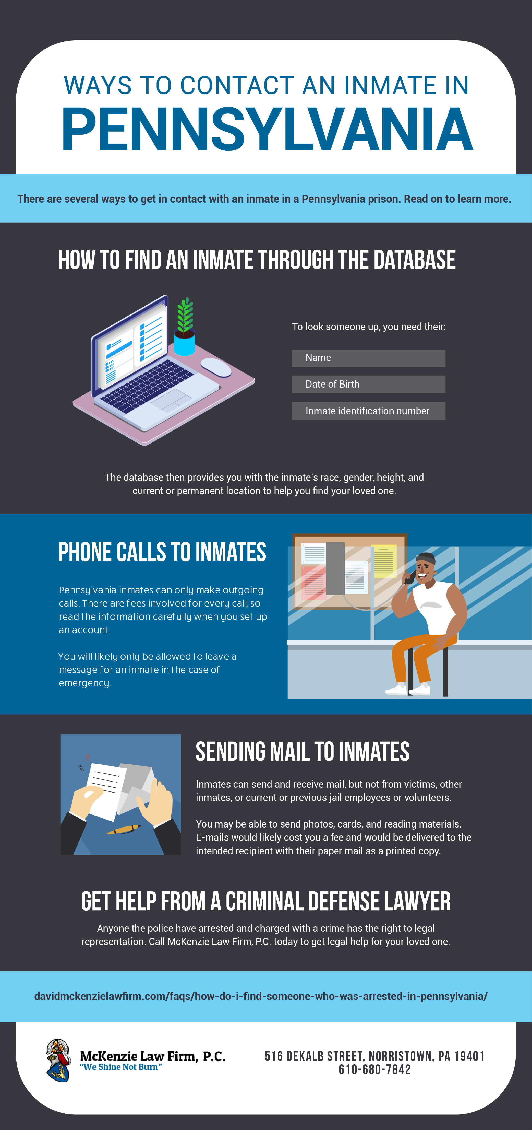 Ways To Contact An Inmate In Pennsylvania